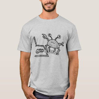 Crab playing volleyball  T-Shirt