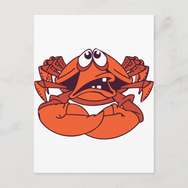 Crab Postcard (Front)