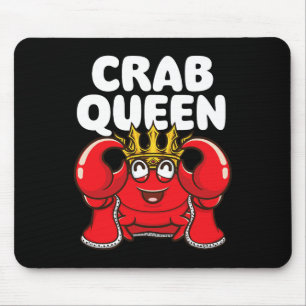 Crab Queen - Animal Whisperer Hunting Fishing Crus Mouse Pad