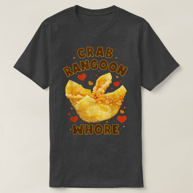 Crab Rangoon W  T-Shirt (Design Front)