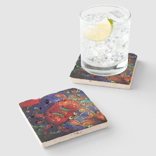 Crab Stone Coaster (Side)
