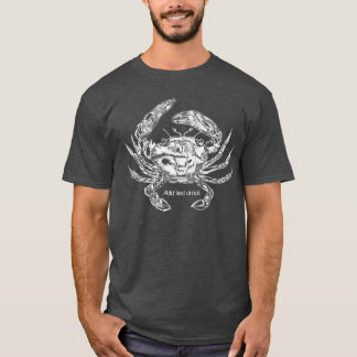 Crab T-Shirt with Text Option