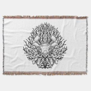 Crab Throw Blanket