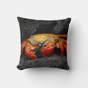 Crab Throw Pillow