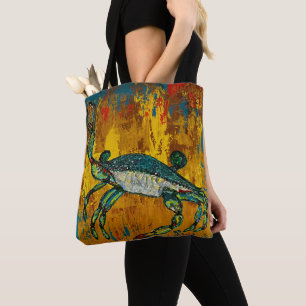 Crab tote bag