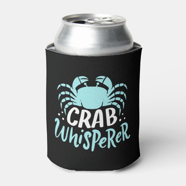 Crab Whisperer Can Cooler (Can Front)