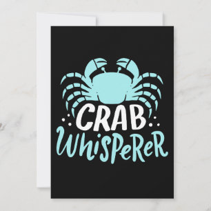 Crab Whisperer Invitation