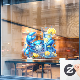 Crab Window Cling