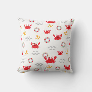 Crab with Lifebuoy Cushion