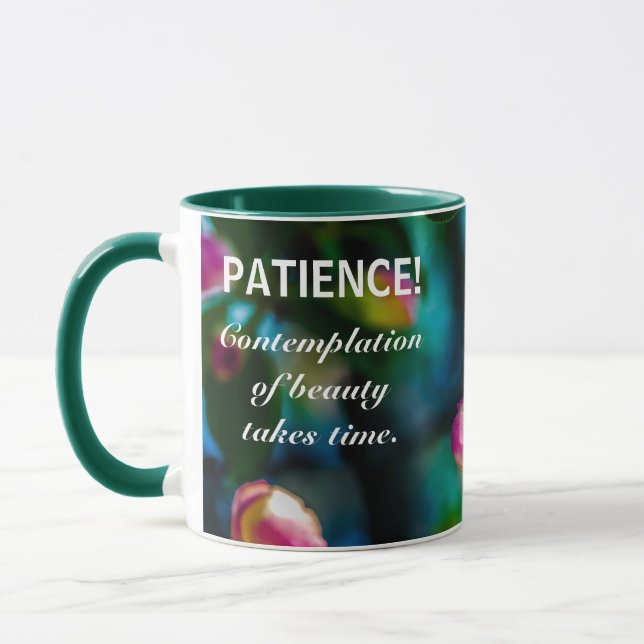 Crabapple flower and buds mug (Left)