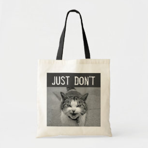 Crabby Cat Tote Bag
