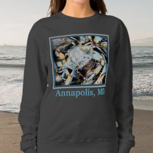 Crabby Crab Annapolis, MD Sweatshirt or T-Shirt