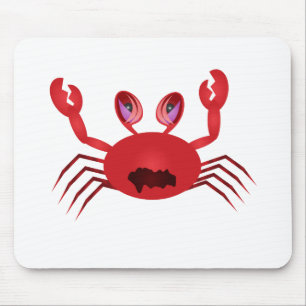 Crabby Crab Mouse Pad