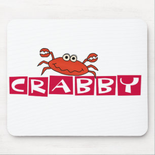 Crabby Crab Mouse Pad