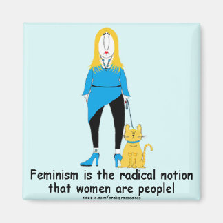 Crabby Feminism Magnet