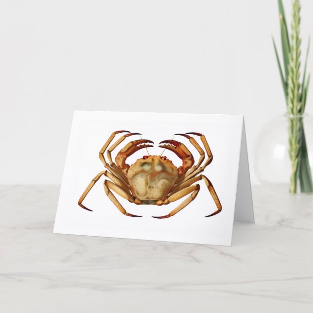 Crabby Greeting Card (Front)