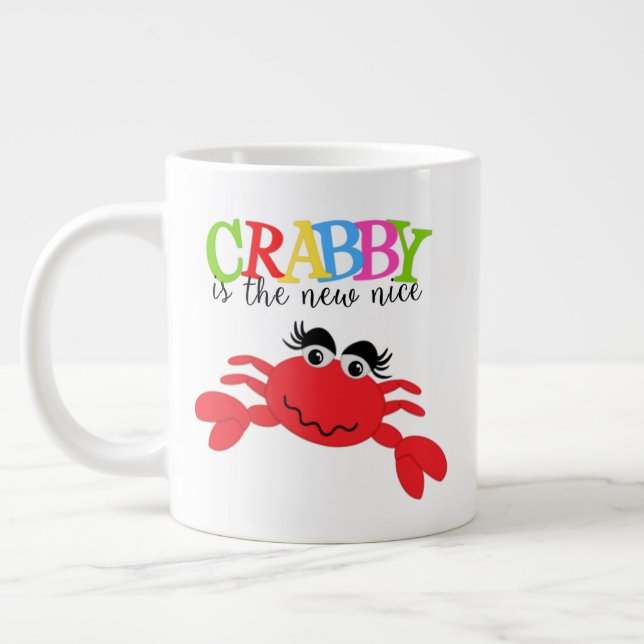 Crabby - Jumbo Mug (Left)
