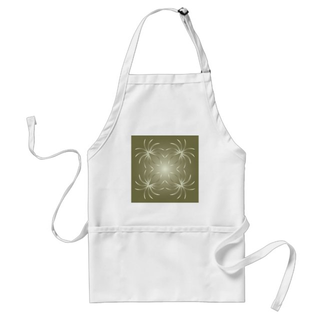 crabs in circle standard apron (Front)