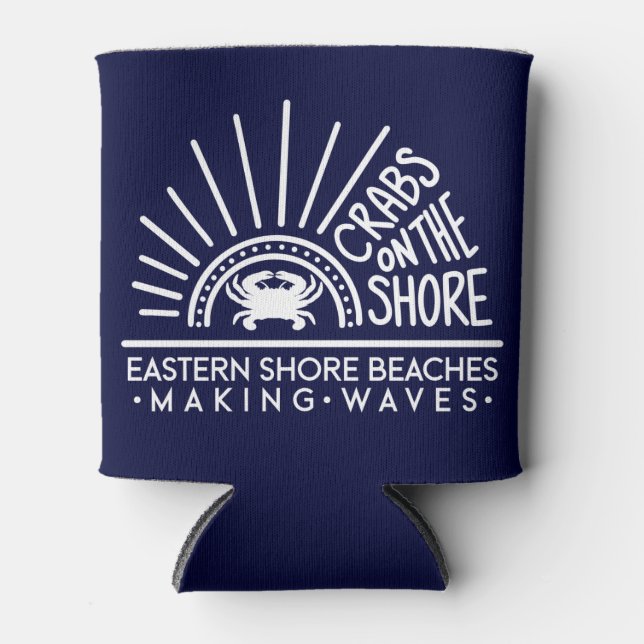Crabs on the Shore Coozie (Front)