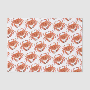 Crabs Seaside Pattern Tissue Paper