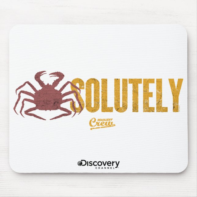 Crabsolutely Mousepad (Front)