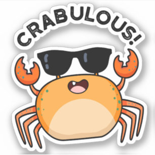 Crabulous Funny Crab Pun