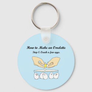Crack-A-Few-Eggs Key Ring
