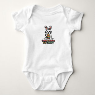 CRACK A SMILE, IT'S EASTER BABY BODYSUIT