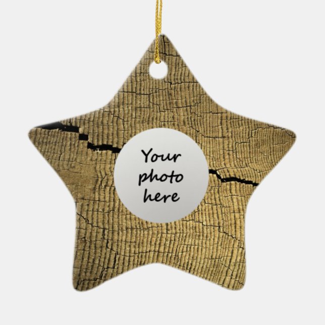 Crack Ceramic Tree Decoration (Front)