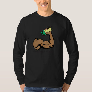 Crack Open A Cold One Gym Protein Shake Fitness T-Shirt