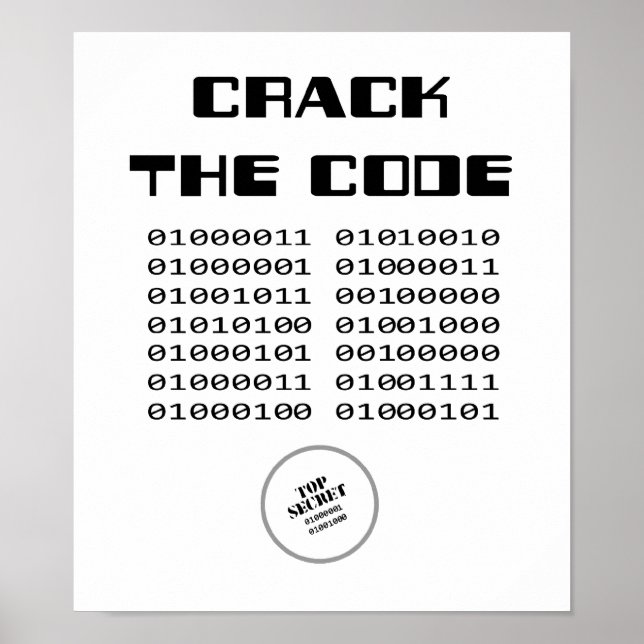 Crack the Code AH2009 Poster (Front)