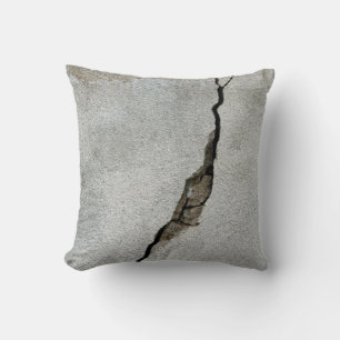 Crack wall concrete texture stone cushion