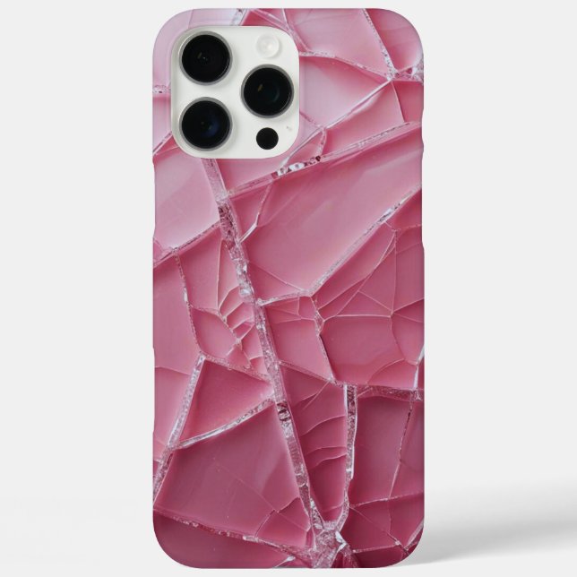 Crack'd (Pink) Case-Mate iPhone Case (Back)
