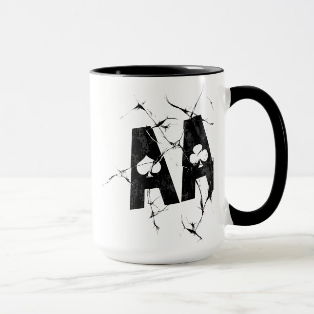 Cracked Aces Mug (Right)