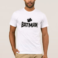 Cracked Batman Logo – Minimal Dark Hero 