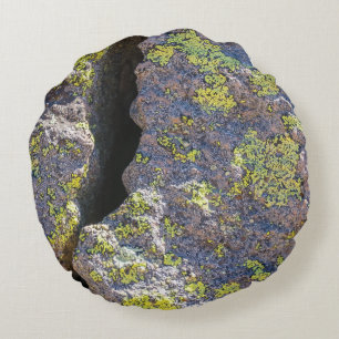 Cracked Boulder Round Cushion