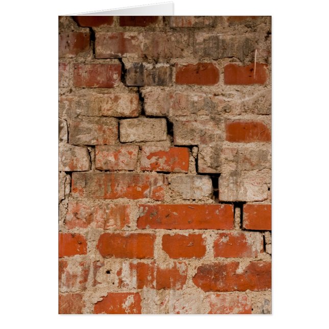 Cracked brick wall (Front)