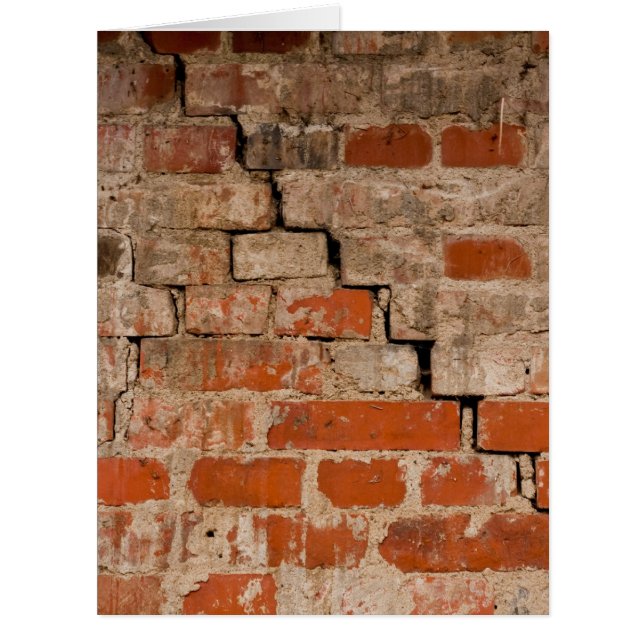 Cracked brick wall (Front)