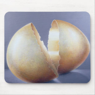 Cracked Bronze Age Egg Mouse Pad
