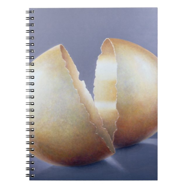 Cracked Bronze Age Egg Notebook (Front)