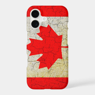 Cracked Canada flag