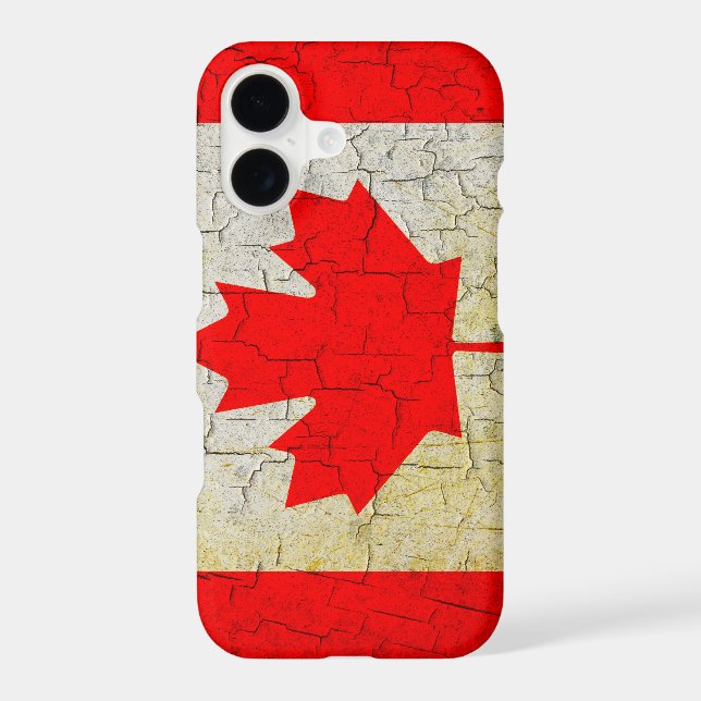 Cracked Canada flag (Back)