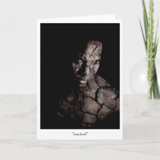 cracked card