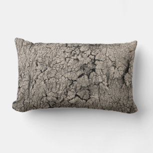 Cracked Earth Cool Texture Lumbar Cushion