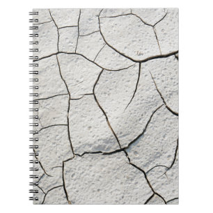 Cracked Earth Dirt Cool Texture Notebook