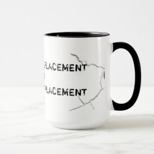 Cracked Greasy Thumb Print Mug
