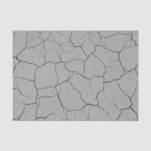 Cracked Grey Grey Vintage Tissue Paper