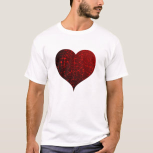 Cracked Heart - Valentines Day T-Shirt