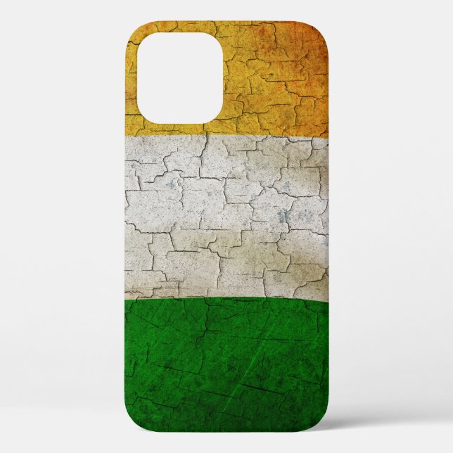 Cracked Ireland flag Case-Mate iPhone Case (Back)