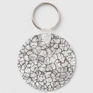Cracked Marble Digital Pattern Key Ring